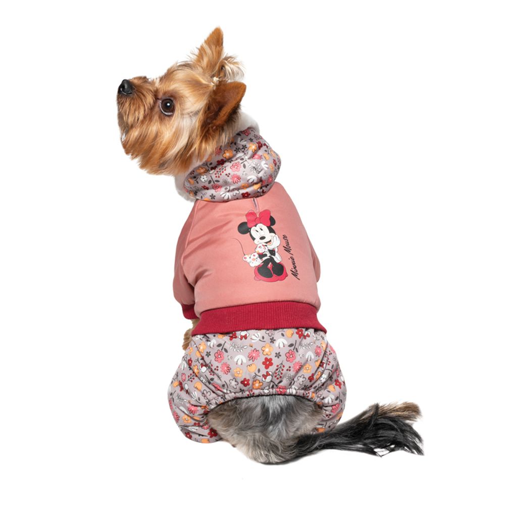 Комбинезон зимний Disney Minnie Flowers M, размер 30см