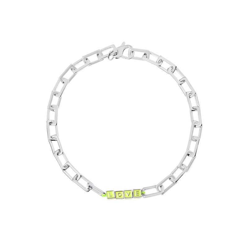 Колье Любовь – Родий, Жёлтый