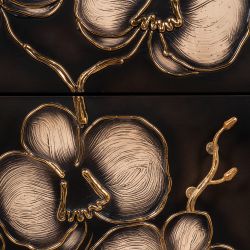 Комод Орхидея Симпл с 4 ящиками Каштан Амбер