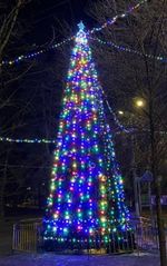 Уличная Гирлянда "Динамика" (220 В) для елок от 3 до 8 м