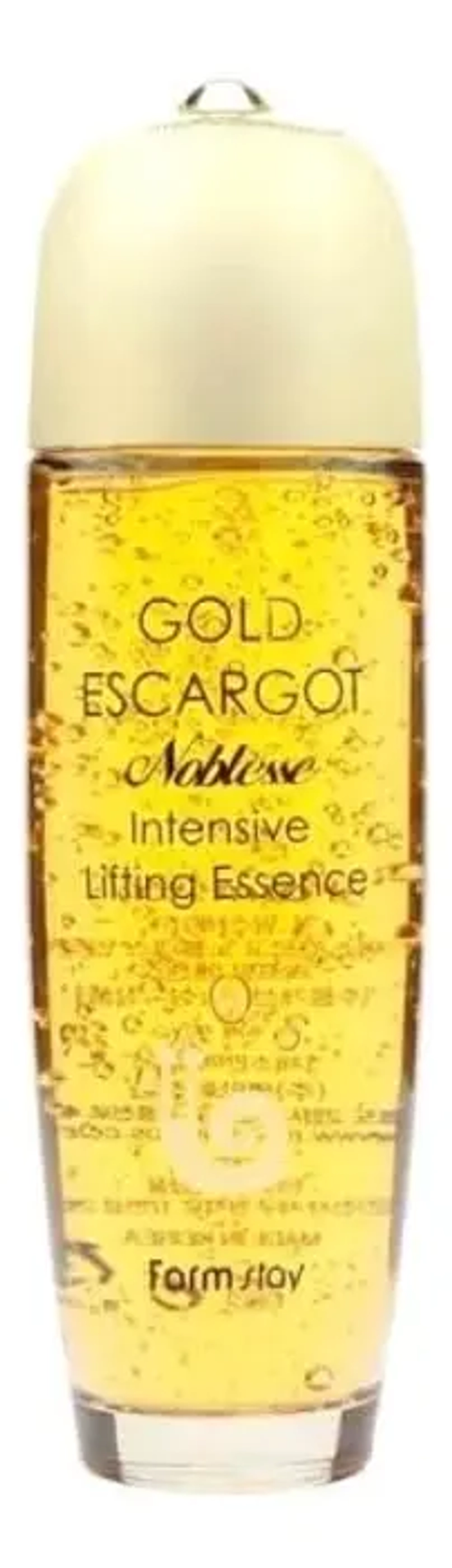 Эссенция с лифтинг-эффектом с муцином королевской улитки FarmStay Gold Escargot Noblesse Intensive