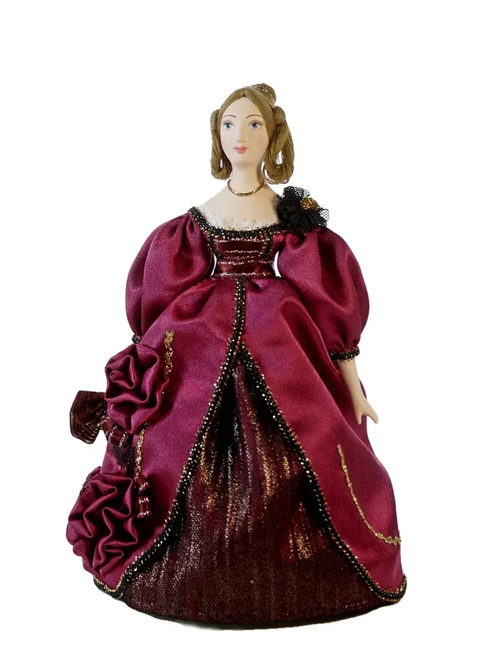 Кукла коллекционная Дама в бальном платье