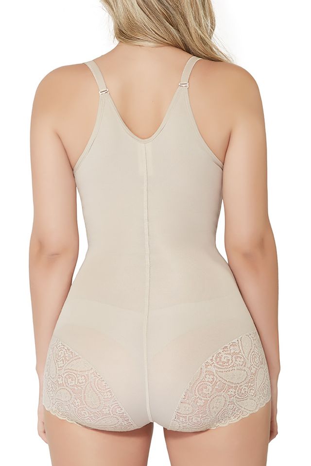 Боди утяжка с кружевом Natural