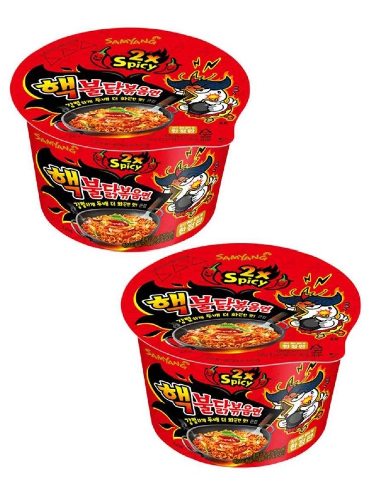 Лапша Samyang Острая курица 2xSpicy 105 г x 2 шт