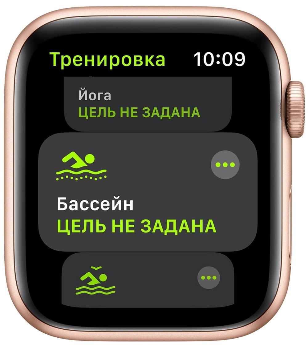 Часы Apple Watch Series SE 40 mm Gold Aluminum Case/Pink Sand Sport Band