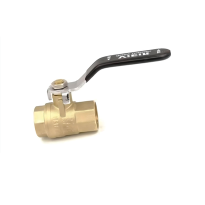 ViEiR шаровой кран ВР рычаг 1 1/2" усиленный желтый (VR100-05)