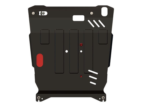 Защита картера и КПП Sheriff для Mitsubishi Delica V 2007- арт.14.1282