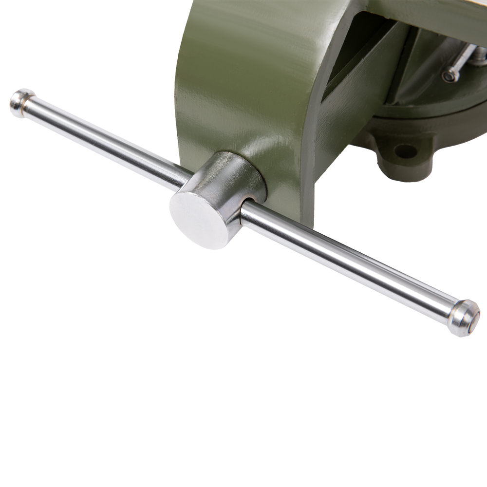 Тиски слесарные, 200 мм, стальные, поворотные Сибртех