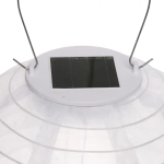 Светильник дачный на солн. батарее «Фонарик» 20 см, 1 LED, с подвесом, Белый