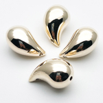 Подвеска Капля, цвет золото, размер 18*11 мм, цена за 1 шт