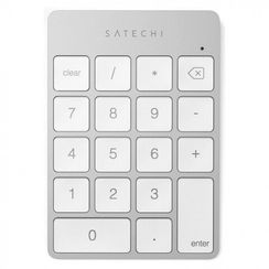 Беспроводная клавиатура Satechi Aluminum Slim Keypad Numpad серебристый (ST-SALKPS)