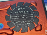 Плата контроля BMS Li-ion 6S 24V 80A