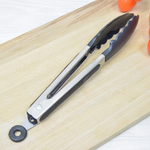 Щипцы нерж с силиконовыми вставками НА4163В1-1/BXC-HC 09