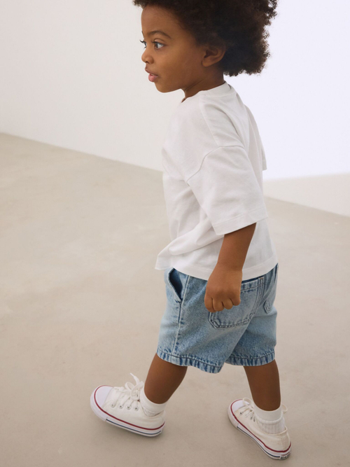 Шорты джинсовые для мальчика Next AG7-272, Голубой