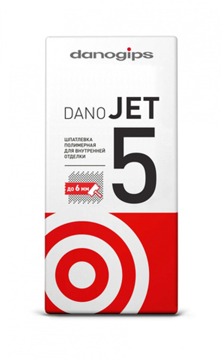 365 Шпатлевка DANO JET 5 полимерная выравнивающая 25кг
