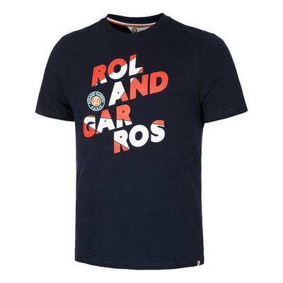 Мужское теннисное поло Roland Garros Roland Garros T-Shirt Men - Blue