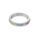Кольцо Coeur de Lion Multicolour Pastel 0129/40-1522 58 цвет мультиколор, серебряный