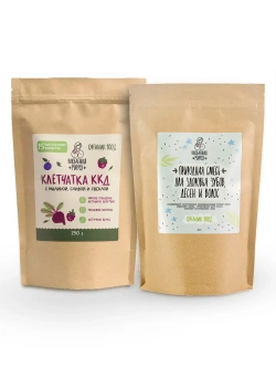 Набор Клетчатка и Природная смесь для здоровья зубов, дёсен и волос