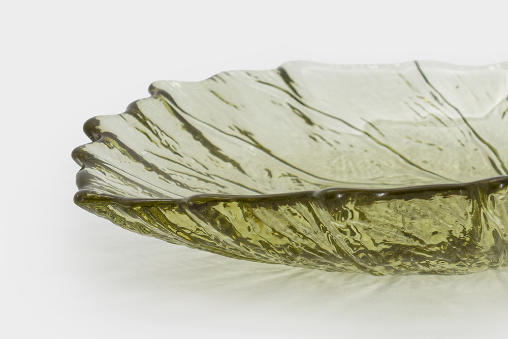 Блюдо 16х14см Anna Lafarg Autumn forest Лист зеленый