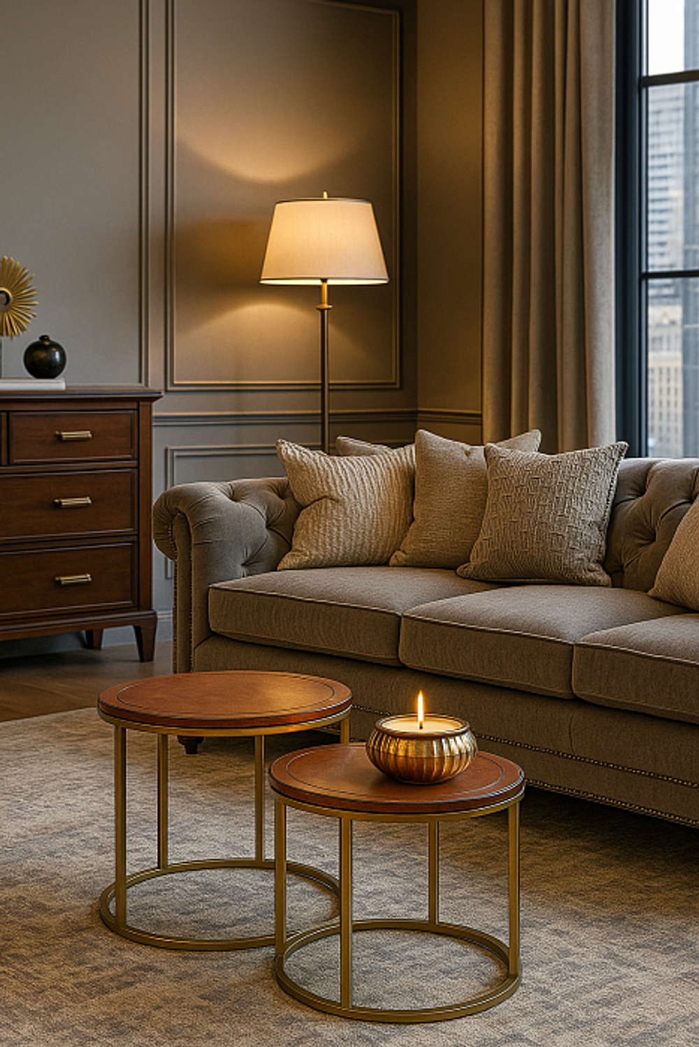 Комплект из 2-х журнальных столиков