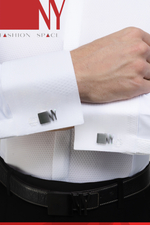 Запонки NY Fashionspace Silver