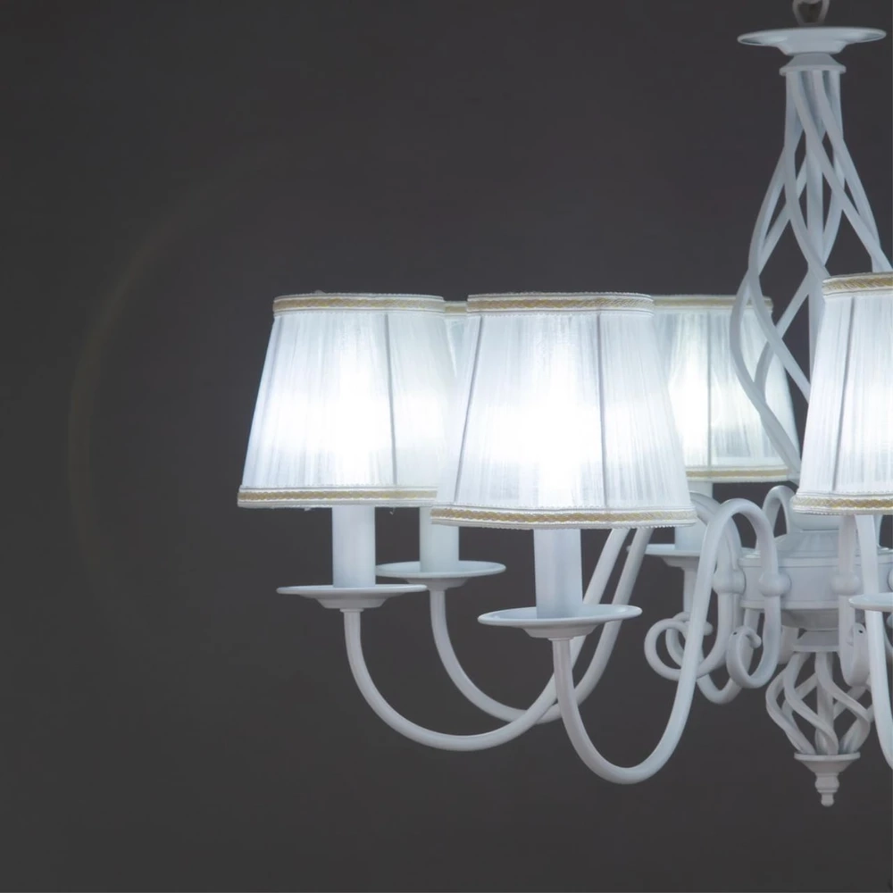 Подвесная люстра Citilux РОВЕНА БЕЛЫЙ CL427180