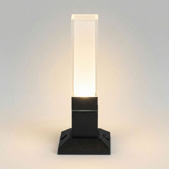 Ландшафтный светодиодный светильник Elektrostandarda 1536 TECHNO LED 3000K чёрный 072068
