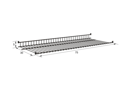 Баско (MebelSon) Полка сотовая для шкафа 800мм