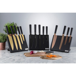 Набор из 5 ножей и подставки titan copper