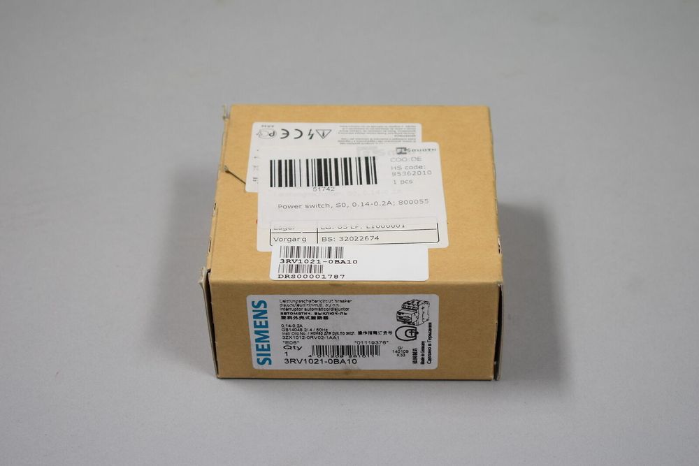 SIEMENS 3RV1021-0BA10