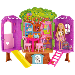 Barbie Chelsea - Дом на дереве + кукла Челси + аксессуары HPL70 / артикул   HPL70  / GTIN 194735162451