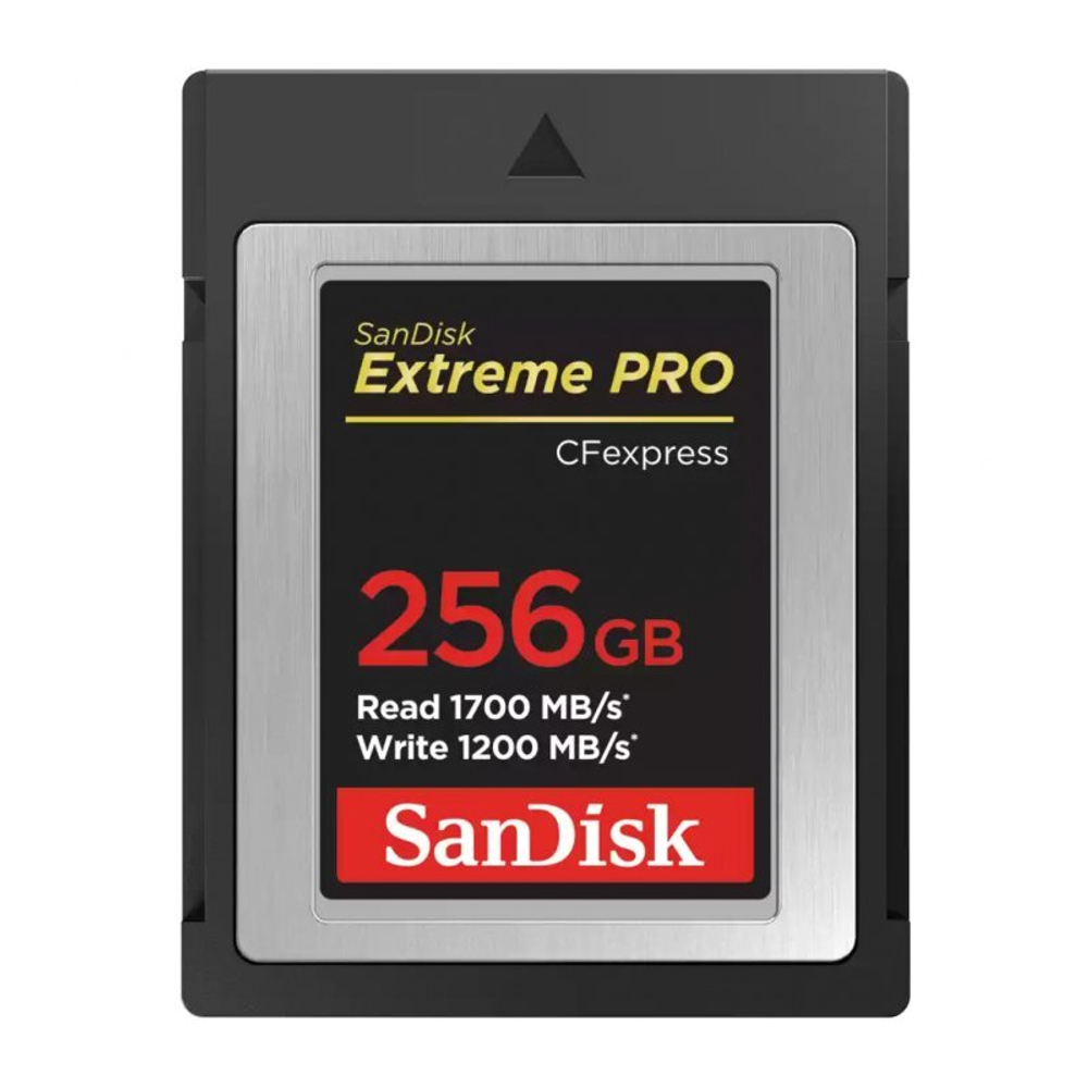 Карта памяти SanDisk Extreme Pro CFexpress Type B 256GB, R/W 1700/1200 МБ/с