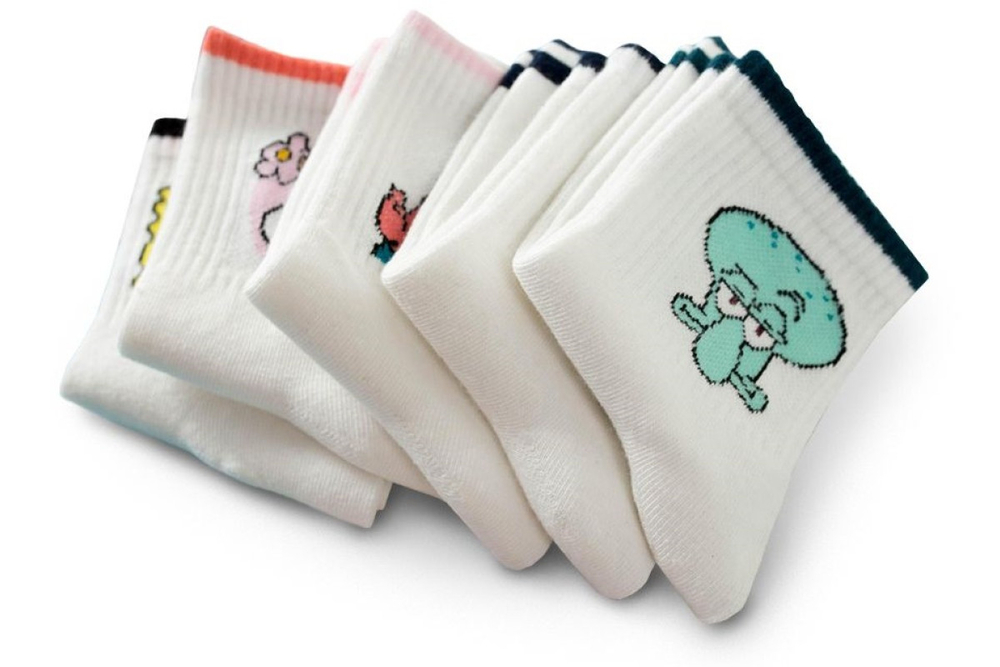 Носки Funfur Cartoon в наборе 5 пар