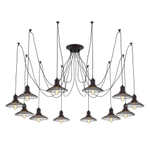 Citilux Эдисон CL451122 Люстра паук Венге