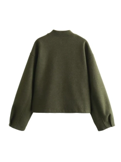 Куртка-бомбер оверсайз