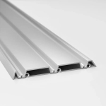 Направляющая для коробки раздвижной двери - SKYTTA IKEA/ СКЮТТА ИКЕА, 200х12,2 см, бежевый/серебряный