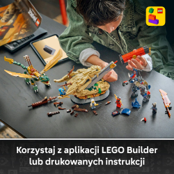 Конструктор LEGO Ninjago 71871 Битва за Драконий Клинок — фото 7