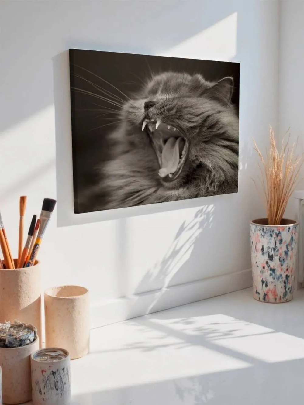 Картина на стену 40 X 50 Кошка