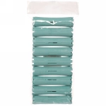 Бигуди пластмассовые-коклюшки 9шт «Styling», микс 6 цветов, d=2,2см (прозрачный пакет с подвесом), без резинки