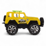Джип на РУ 24,5*13*13см. движение вперед/назад, желтый