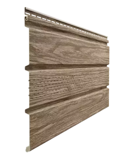 Софит Docke T4 с центральной перфорацией Кедр 3000*305мм