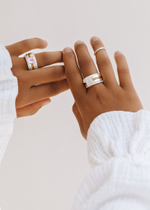 Кольцо «Мозаик Антик» с розовым кварцем в фасетной огранке