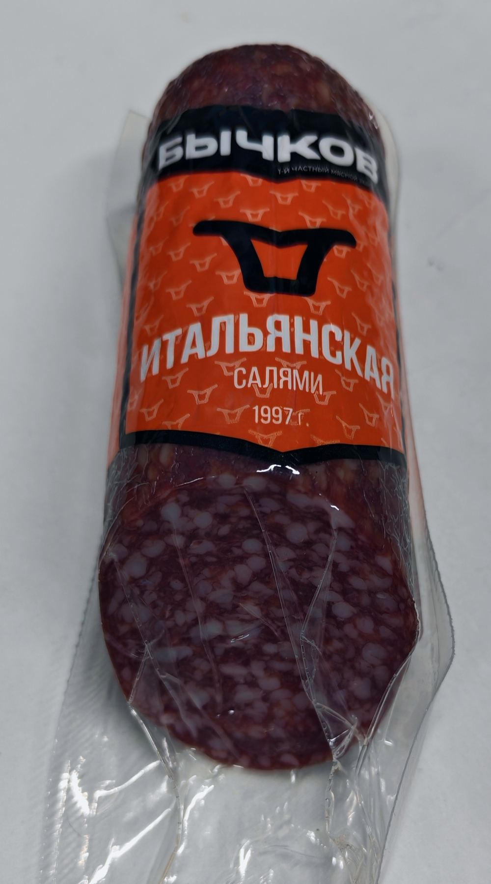 "Итальянская салями", С/к колб, Бычков. Цена 1шт - 220гр