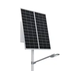 Автономная система освещения на опоре (2 солнечные панели 200 Вт)