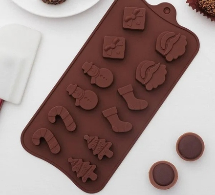 Форма силиконовая "Новогодний микс"