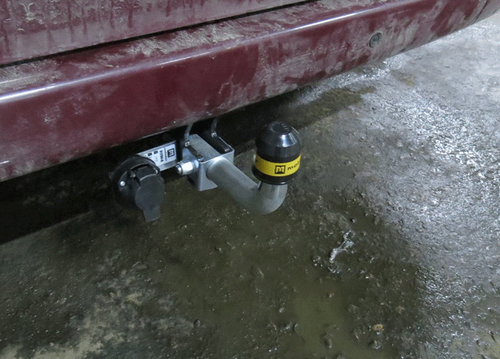 Фаркоп Motodor Mercedes-Benz Vito, Viano W-639, Vito, V-class W-447 (оцинк. Шар) арт.91204-A