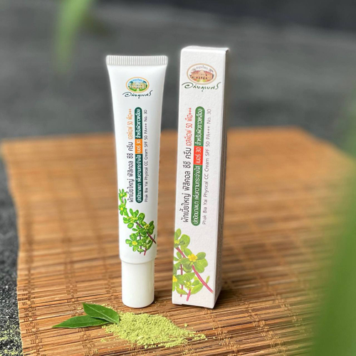 СС крем-основа №30 SPF 50 PA+++ (для кожи с бежевым подтоном) Phak Bia Yai Physical Cc Cream Spf 50 Pa++ No30 Abhaibhubejhr
