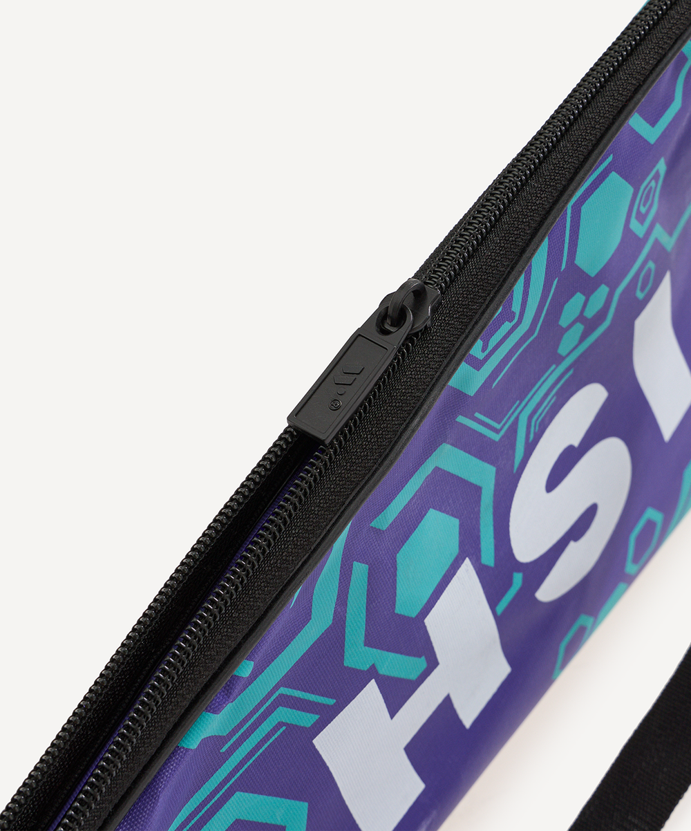 Набор для бадминтона WISH Firestar 780, 2 ракетки, 2 волана, голубой/фиолетовый