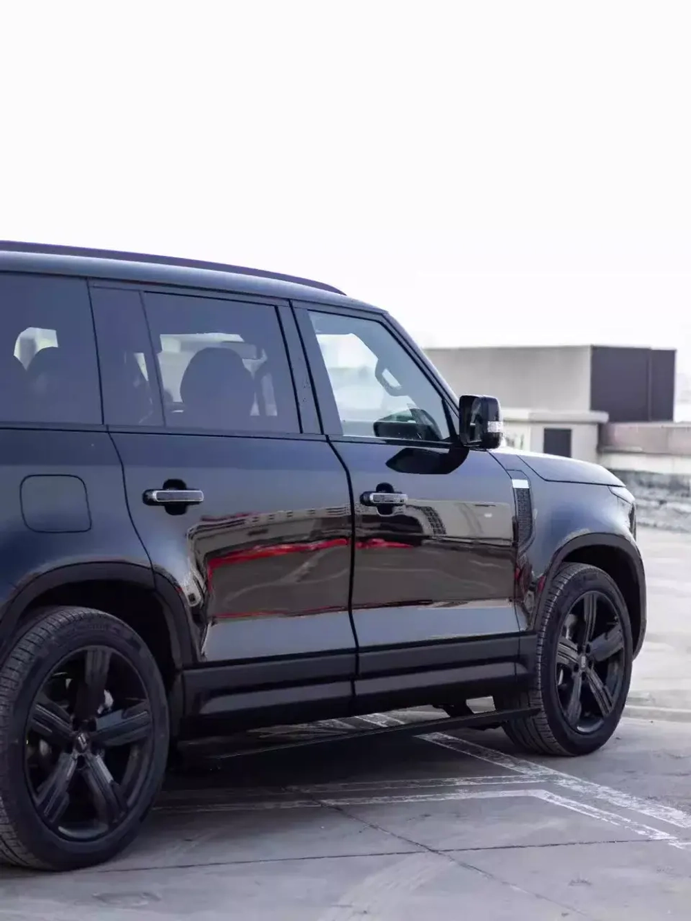 Выдвижные пороги для Rox Polarstone Jishi 01 2024+ Подножки ступени Автоматические Электрические подножки