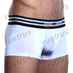 Мужские трусы боксеры белые HOM